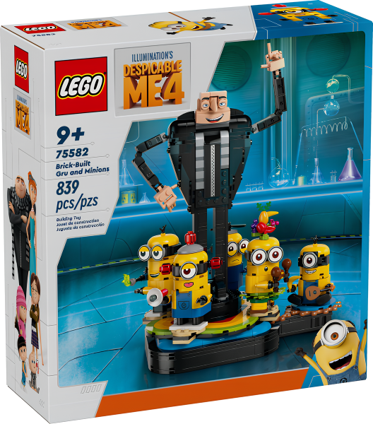 Конструктор LEGO Minions 75582 Грю и миньоны